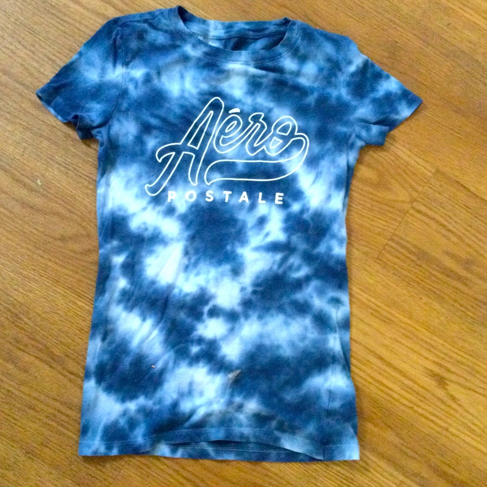 Aeropostale short sleeve tie dye shirt Small